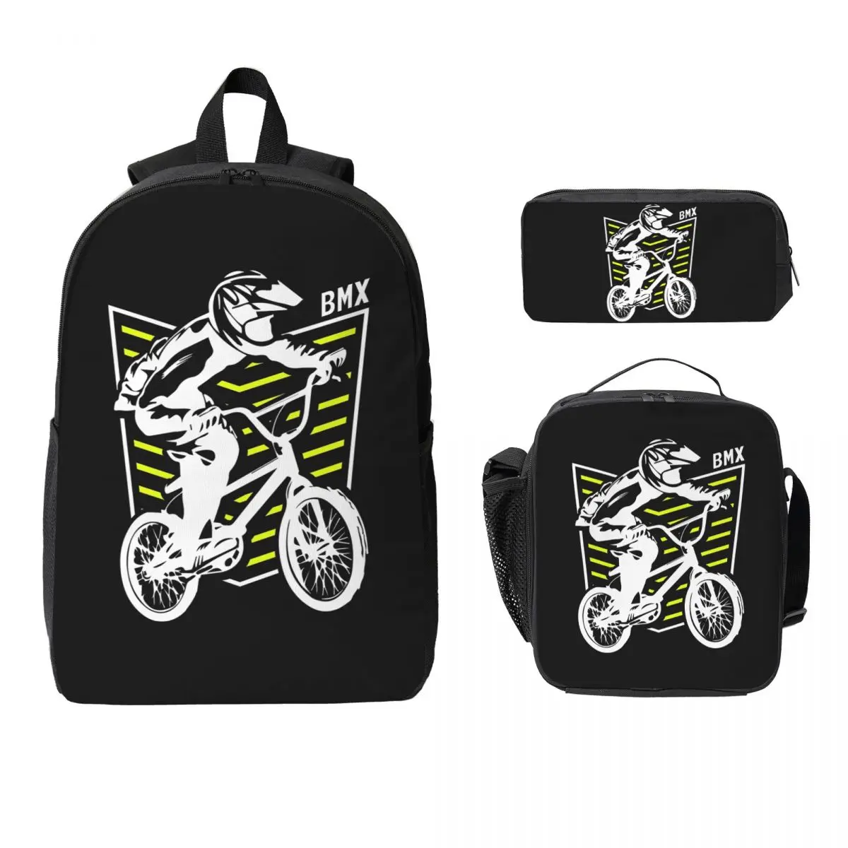 Bmx Apparel Bmx Bike Old School Patch Backpack BookBag School Bag Computer Shoulder Bags 3ps Insulated Lunch Bag Pencil Case
Bmx Apparel Bmx Bike Old School Patch Backpack BookBag School Bag Computer Shoulder Bags 3ps Insulated Lunch Bag Pencil Case