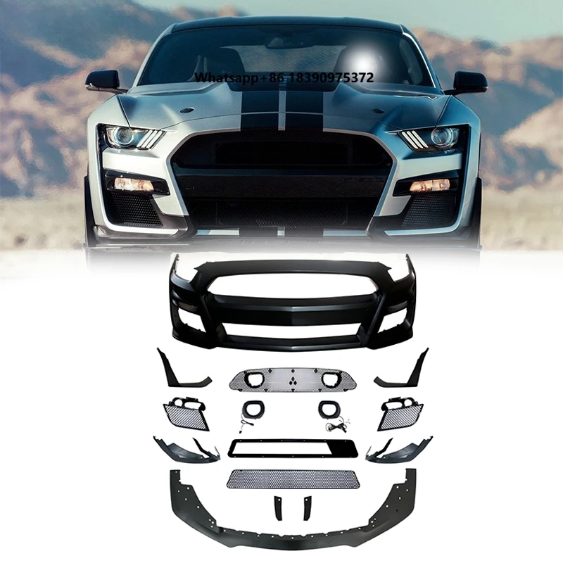 Factory New High Quality Front Bumper with or Without Light for 2015-2017 Upgrade to GT500
Factory New High Quality Front Bumper with or Without Light for 2015-2017 Upgrade to GT500