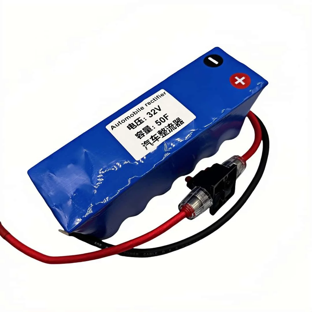Super Farah Capacitor Module 32V50F Auxiliary Starting Power Supply for electric ballast Transportation Electric Vehicle
Super Farah Capacitor Module 32V50F Auxiliary Starting Power Supply for electric ballast Transportation Electric Vehicle