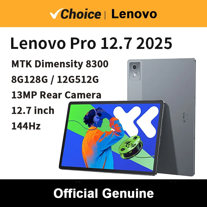 2025 Lenovo Xiaoxin Pad Pro 12,7 дюйма, размер 8300, 2,9 К, дисплей, 8 ГБ + 256 ГБ, серый, для работы, учебы, развлечений, супер подключение
2025 Lenovo Xiaoxin Pad Pro 12,7 дюйма, размер 8300, 2,9 К, дисплей, 8 ГБ + 256 ГБ, серый, для работы, учебы, развлечений, супер подключение