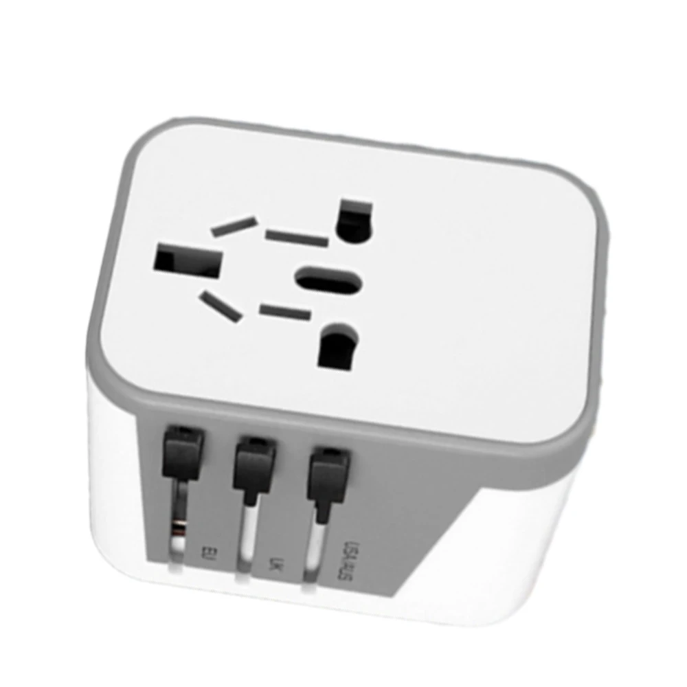 4-USB белая конверсионная вилка, универсальный адаптер для путешествий, универсальная розетка для нескольких мест, адаптер для зарядного устройства
4-USB белая конверсионная вилка, универсальный адаптер для путешествий, универсальная розетка для нескольких мест, адаптер для зарядного устройства