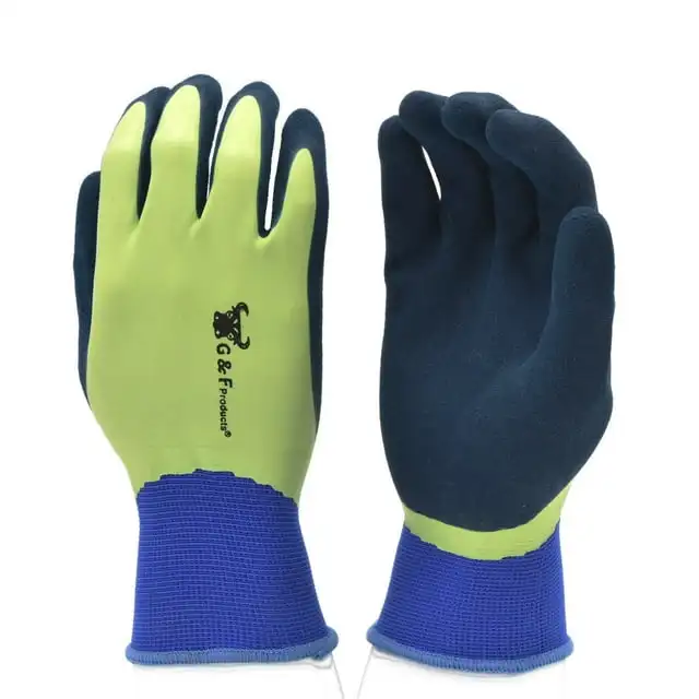 G & F Gardening Safety Men's Gloves 1536-6 Double Micro Foam , 6 Pair, Color Green, Size Large
G & F Gardening Safety Men's Gloves 1536-6 Double Micro Foam , 6 Pair, Color Green, Size Large