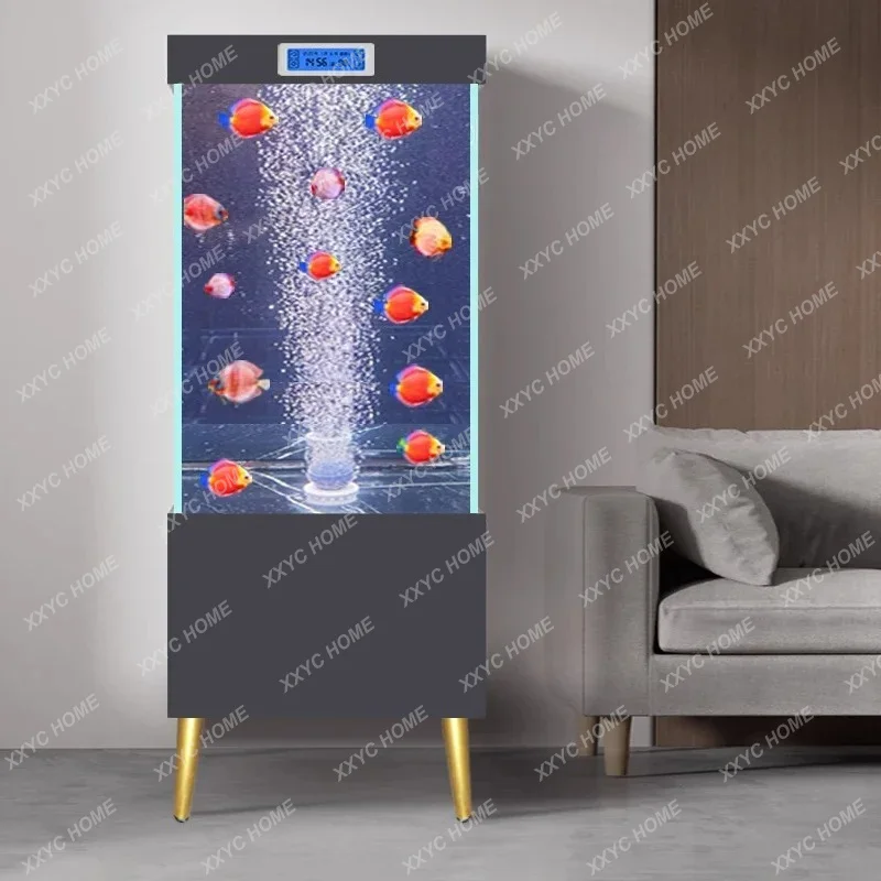 X36 Ultra-white Glass Aquatic Tank Floor-to-ceiling Water-free Household Living Room Medium And Small Aquarium
X36 Ultra-white Glass Aquatic Tank Floor-to-ceiling Water-free Household Living Room Medium And Small Aquarium