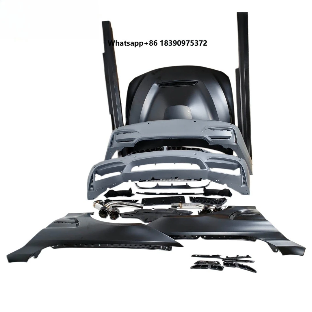 F32 F33 F36 Upgraded AN M4 body kit bumper hood Carbon fiber exhaust for 3 Series 2011-2017
F32 F33 F36 Upgraded AN M4 body kit bumper hood Carbon fiber exhaust for 3 Series 2011-2017