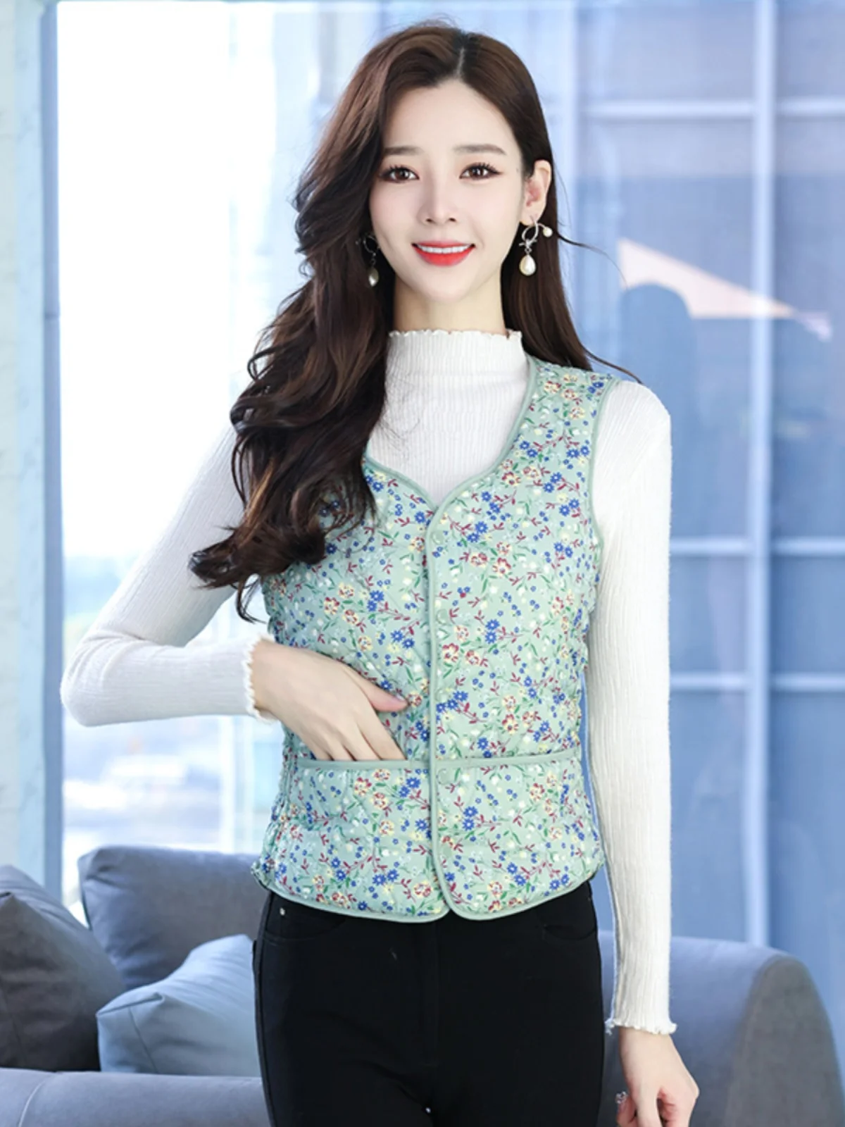 Women's ort Thiened Winter Vest down Cotton Jaet Autumn Winter New Sle Large Size Fce Lined Warm oulder Pad 2023...
Women's ort Thiened Winter Vest down Cotton Jaet Autumn Winter New Sle Large Size Fce Lined Warm oulder Pad 2023...