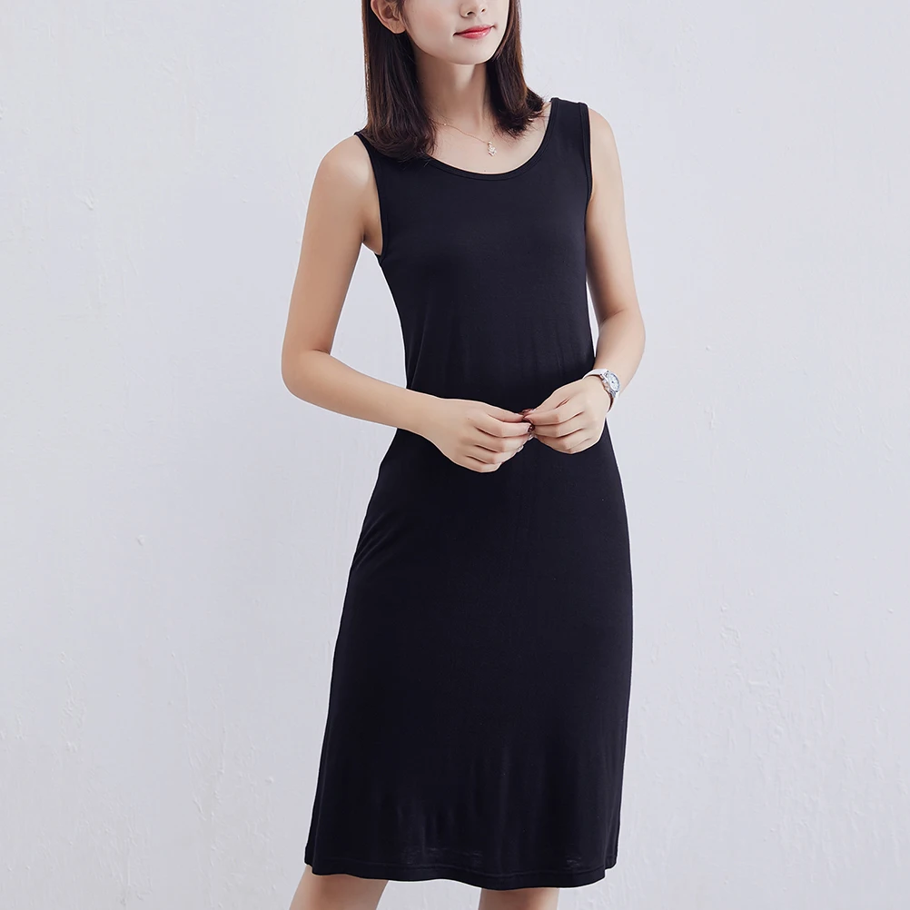 1pc Women'S Summer Dress Sleeveless Casual Base Underdress Mid-Length Loose Vest Skirt Fashion Tank Dress Modal Spandex Fabric
1pc Women'S Summer Dress Sleeveless Casual Base Underdress Mid-Length Loose Vest Skirt Fashion Tank Dress Modal Spandex Fabric