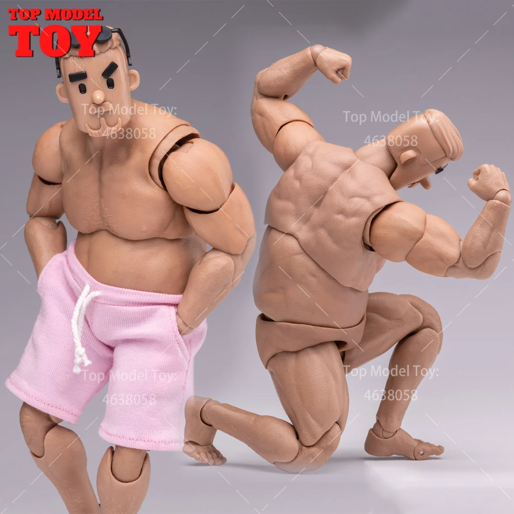 Notaman NT-03 NT-03S 1/12 Квадратная толстая мужская фигурка, суставное тело, куклы, 6 дюймов, мужской солдат, супер гибкая модель тела, игрушки 
Notaman NT-03 NT-03S 1/12 Квадратная толстая мужская фигурка, суставное тело, куклы, 6 дюймов, мужской солдат, супер гибкая модель тела, игрушки