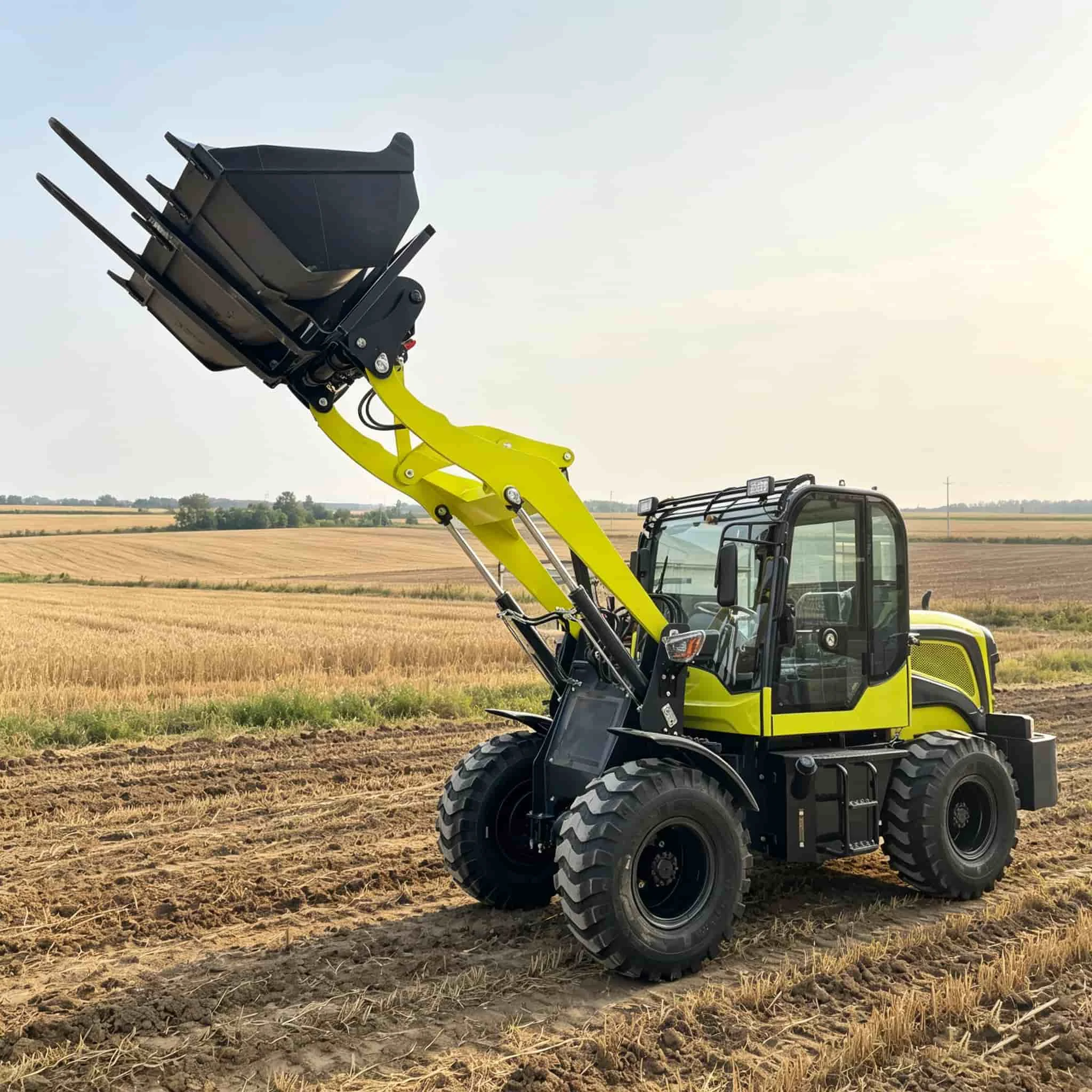 Factory Price Diesel Wheel Loader Euro 5 Farm 4 Wheel Drive Mini Wheel Loader Earth Moving Machine Small Wheel Loader Customized
Factory Price Diesel Wheel Loader Euro 5 Farm 4 Wheel Drive Mini Wheel Loader Earth Moving Machine Small Wheel Loader Customized