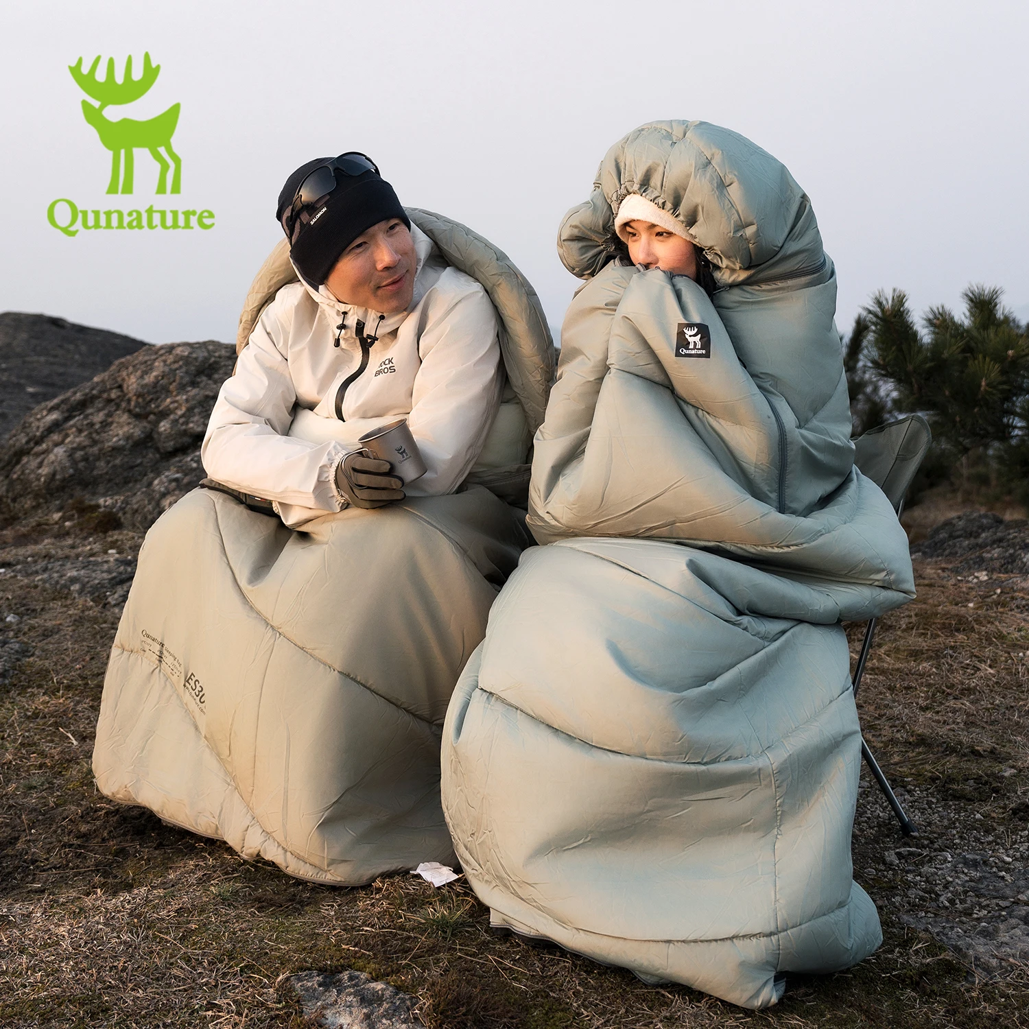 Qunature Camping Sleeping Bag Feather Cotton Washable Sleeping Bags Long Size Comfortable Warm Outdoor Sleeping Bag 6-12℃
Qunature Camping Sleeping Bag Feather Cotton Washable Sleeping Bags Long Size Comfortable Warm Outdoor Sleeping Bag 6-12℃