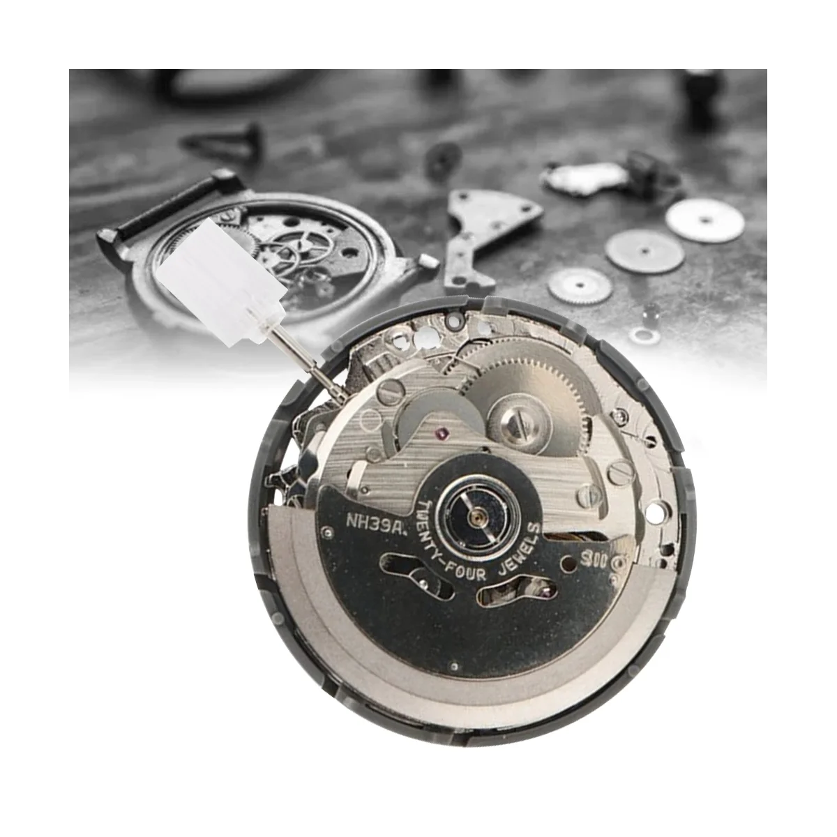 Механизм для часов NH39/NH39A, поддерживающая Настройка даты, высокоточный автоматический механизм для механических часов NH39, замена NH39 
Механизм для часов NH39/NH39A, поддерживающая Настройка даты, высокоточный автоматический механизм для механических часов NH39, замена NH39