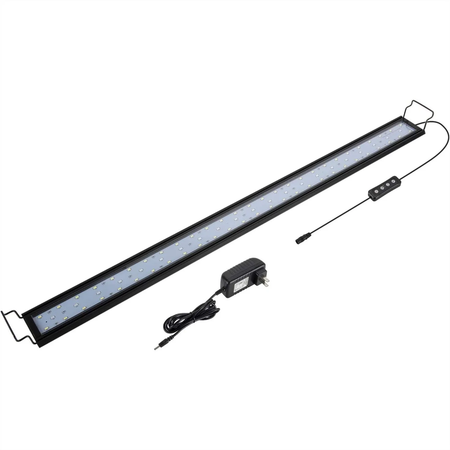 Full Spectrum Aquarium Light 25W with Extendable Brackets, White Blue Red LEDs, External Controller for Freshwater Fish Tank
Full Spectrum Aquarium Light 25W with Extendable Brackets, White Blue Red LEDs, External Controller for Freshwater Fish Tank