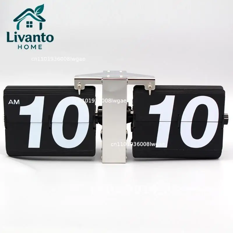 Retro mechanical automatic flip , guest hall large , minimalist desktop, desk, wall clock
Retro mechanical automatic flip , guest hall large , minimalist desktop, desk, wall clock