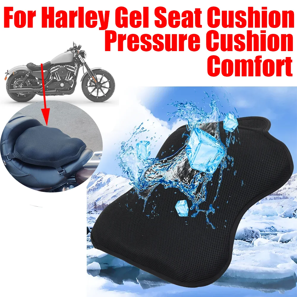 Gel Seat Cushion Cover Pressure Relief Seat Pad For Harley Sportster 883 1200 Chopper Bobber Custom Touring Dyna XL Accessories
Gel Seat Cushion Cover Pressure Relief Seat Pad For Harley Sportster 883 1200 Chopper Bobber Custom Touring Dyna XL Accessories