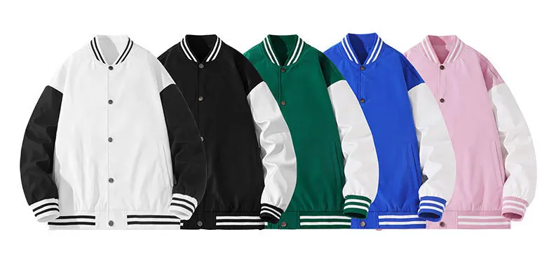 Lovers Baseball Jacket Men's Spring Korean Version of The Trend Patchwork Port Wind Loose with Handsome Coat
Lovers Baseball Jacket Men's Spring Korean Version of The Trend Patchwork Port Wind Loose with Handsome Coat
