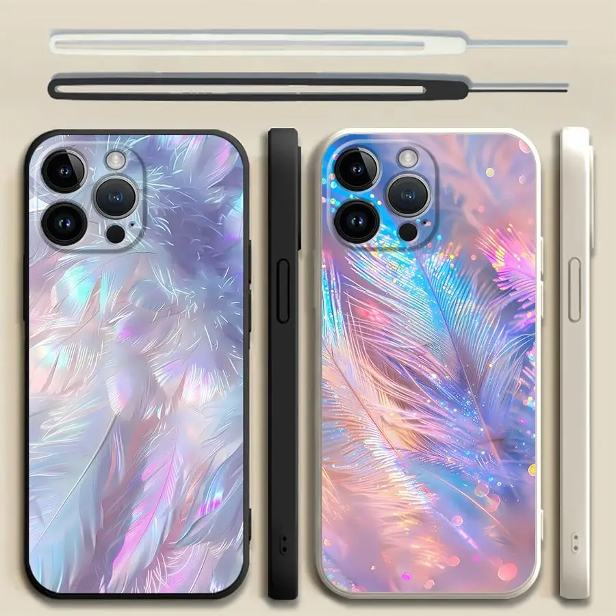 Colored Feathers Soft Cover Case for iPhone XR XS 11 12 13 Pro Max 16e 7 8 16 14 15 Plus
Colored Feathers Soft Cover Case for iPhone XR XS 11 12 13 Pro Max 16e 7 8 16 14 15 Plus