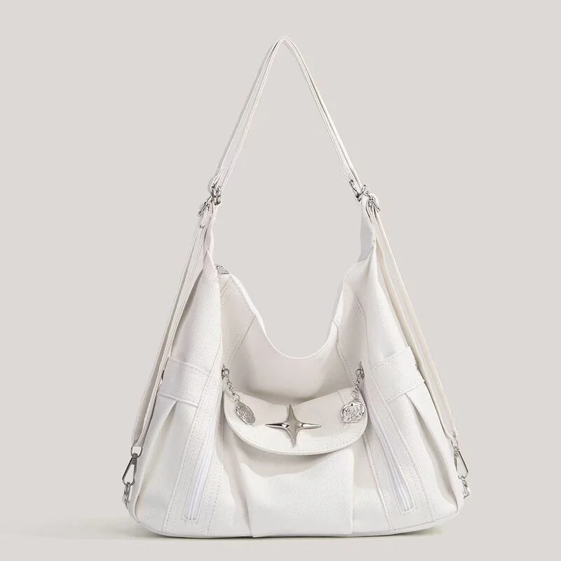 New Y2k Simplicity Versatile Large Capacity Tote Bags Star Classic Shoulder Bags Punk Goth Casual Crossbody New Travel Backpacks
New Y2k Simplicity Versatile Large Capacity Tote Bags Star Classic Shoulder Bags Punk Goth Casual Crossbody New Travel Backpacks