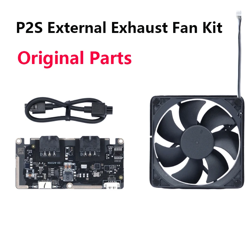 Original External Exhaust Fan Kit For Bambu Lab P2S Official Accessory For Bamboo P2S 3D Printer