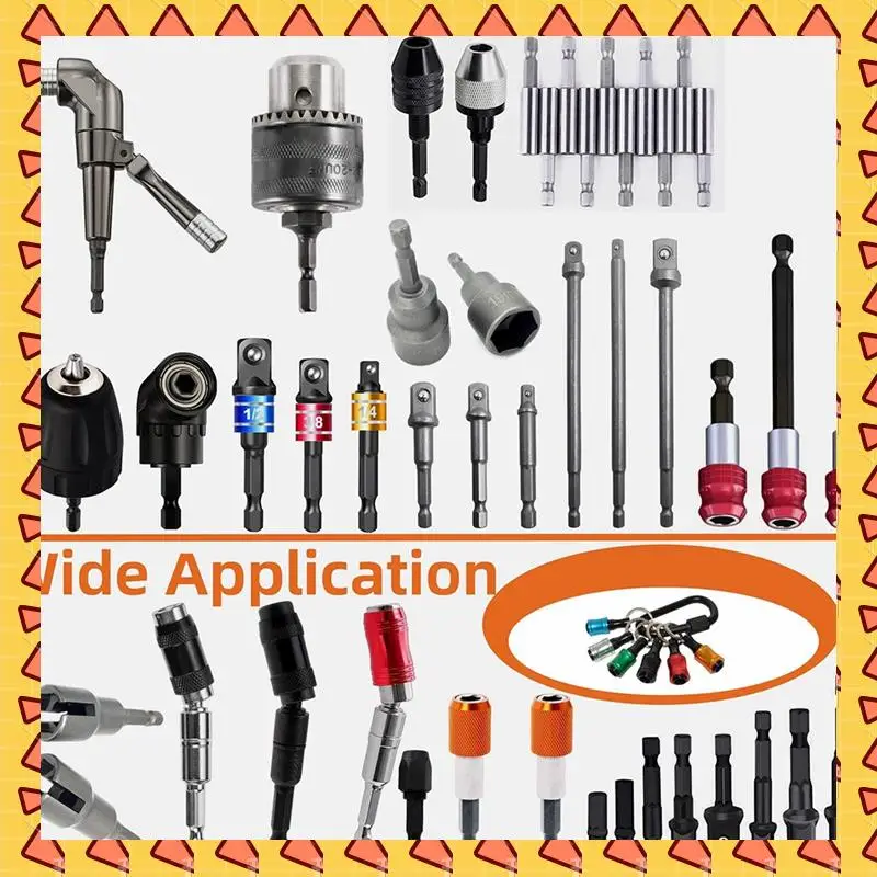 A008 6Pcs Upgrade Bit Holder 1/4Inch Hex Aluminum Alloy Screwdriver For Power Drill Bit Extensions
A008 6Pcs Upgrade Bit Holder 1/4Inch Hex Aluminum Alloy Screwdriver For Power Drill Bit Extensions