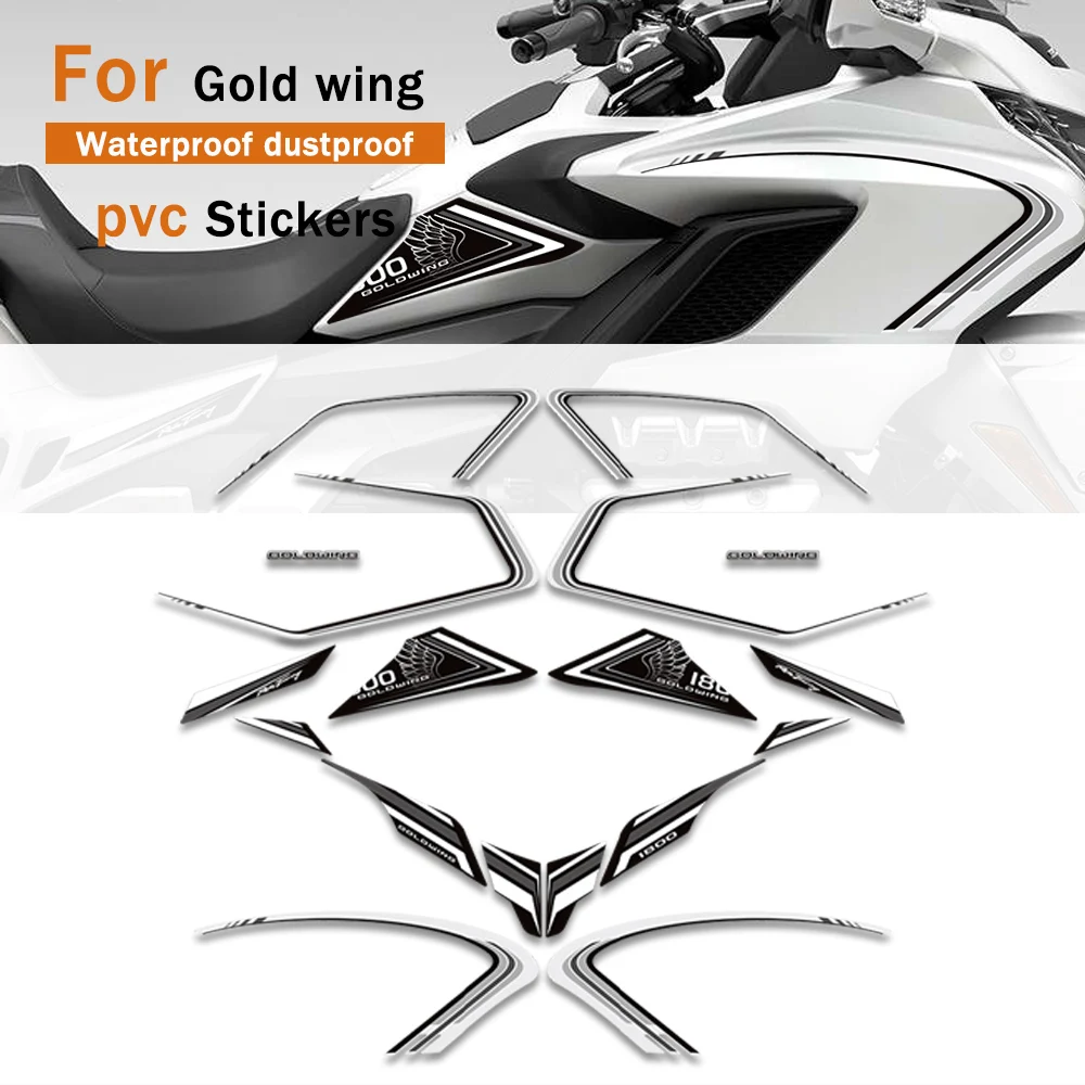 2022 - 2024 For Honda Goldwing Gold wing GL1800 F6B Tour Motorcycle Protector Tank Pad Kit Knee Fairing Fender Stickers Decals
2022 - 2024 For Honda Goldwing Gold wing GL1800 F6B Tour Motorcycle Protector Tank Pad Kit Knee Fairing Fender Stickers Decals