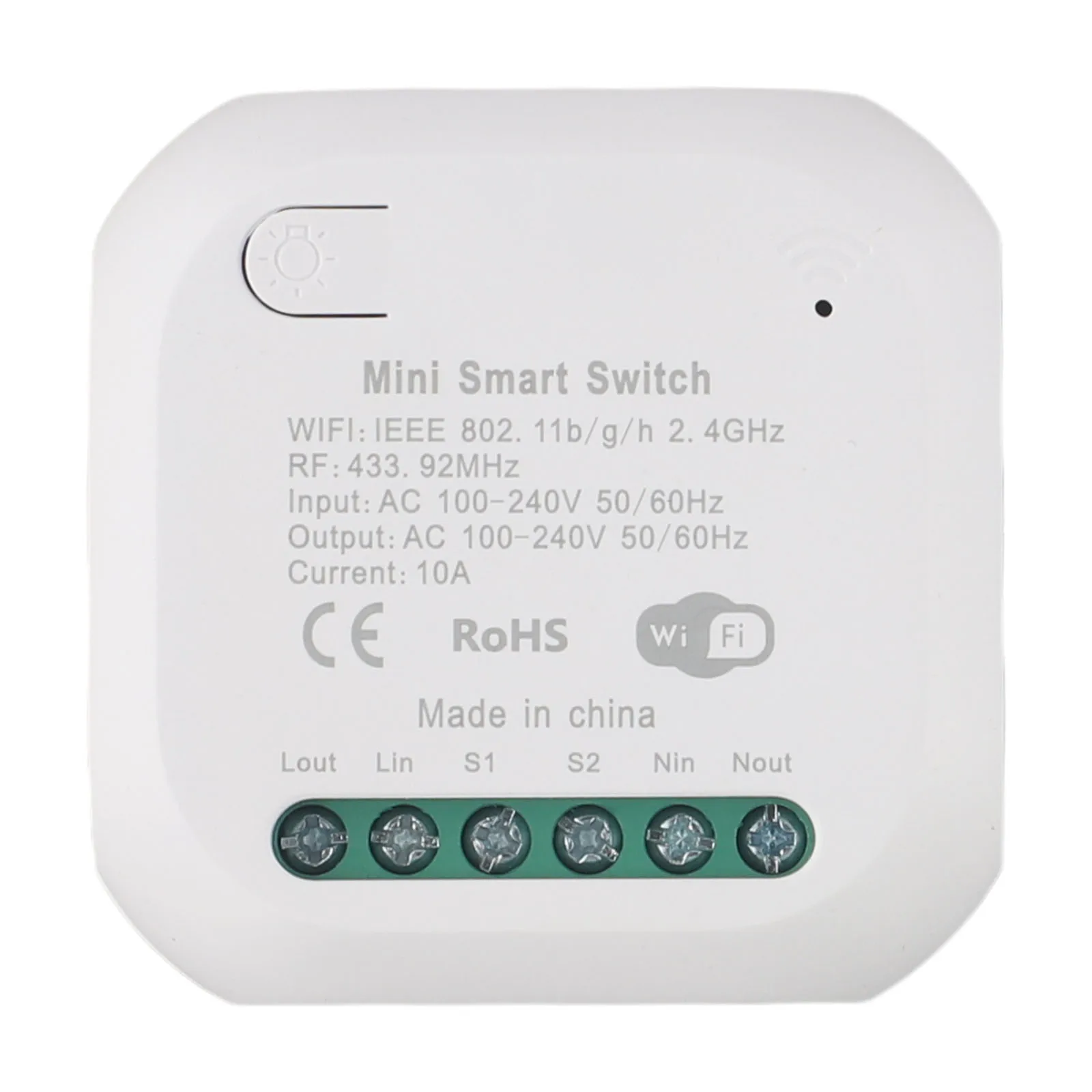Home Automation Mini Switch 100-240V Voltage 10A 16A Current Compact Design Compact Wifi Switch For Devices Remote Lighting
Home Automation Mini Switch 100-240V Voltage 10A 16A Current Compact Design Compact Wifi Switch For Devices Remote Lighting