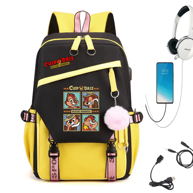 Школьный рюкзак Disney Chip n Dale унисекс, дорожный ранец с USB-зарядкой для ноутбука, уличная сумка
Школьный рюкзак Disney Chip n Dale унисекс, дорожный ранец с USB-зарядкой для ноутбука, уличная сумка