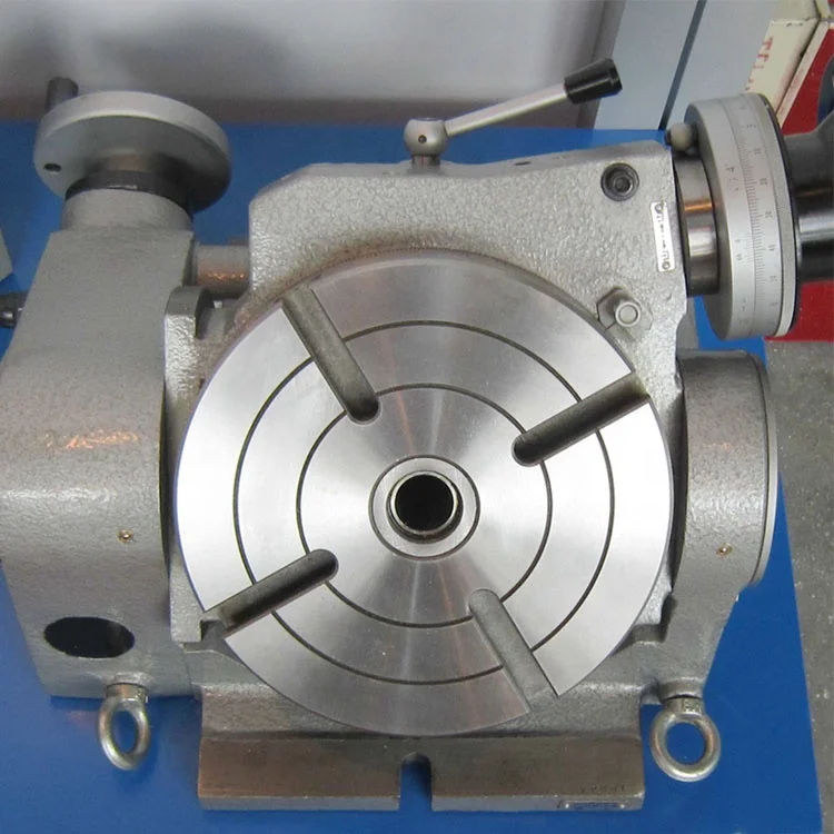 Precision Indexing Head Rotary Table with Universal Dividing Head for Milling and Drilling Machine Tools 
Precision Indexing Head Rotary Table with Universal Dividing Head for Milling and Drilling Machine Tools