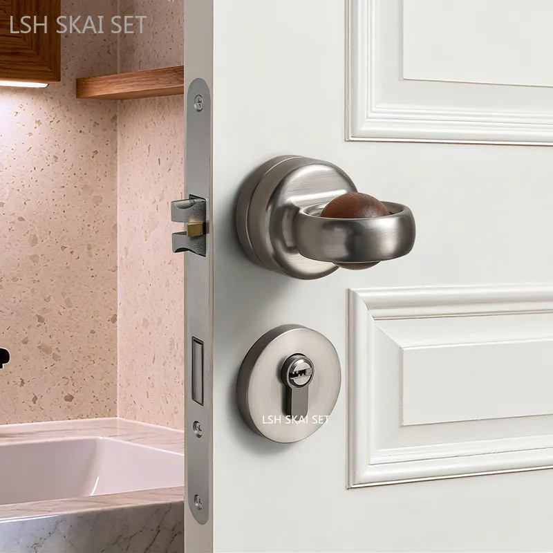Walnut Wood Spherical Handle Security Door Lock High-quality Silent Bedroom Door Locks Home Hardware Door Knob with Lock and Key
Walnut Wood Spherical Handle Security Door Lock High-quality Silent Bedroom Door Locks Home Hardware Door Knob with Lock and Key