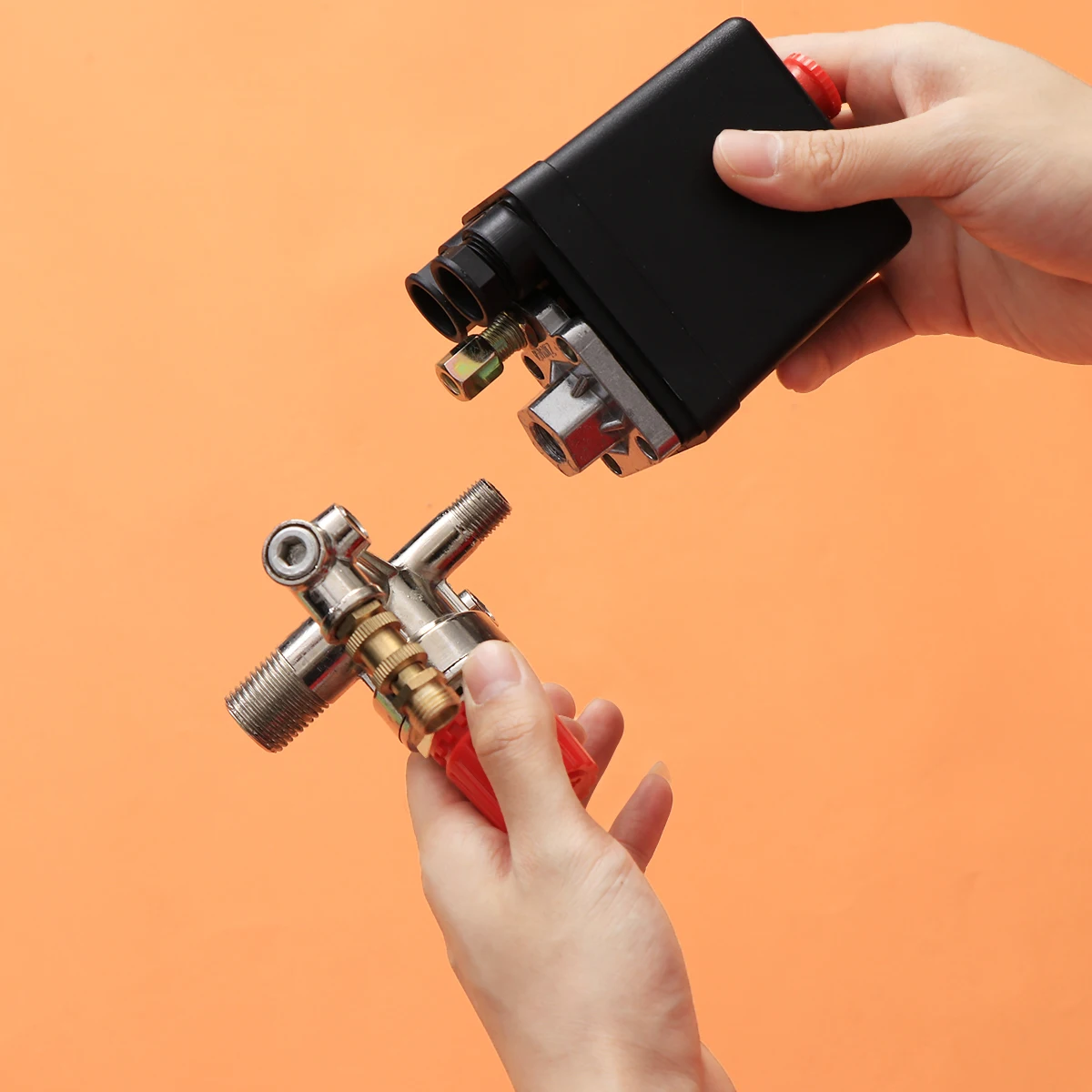 Pressure Control Air Compressor Pump Gauge Regulator Save Power Miniature Air Compressor Pump Switch Accessories
Pressure Control Air Compressor Pump Gauge Regulator Save Power Miniature Air Compressor Pump Switch Accessories