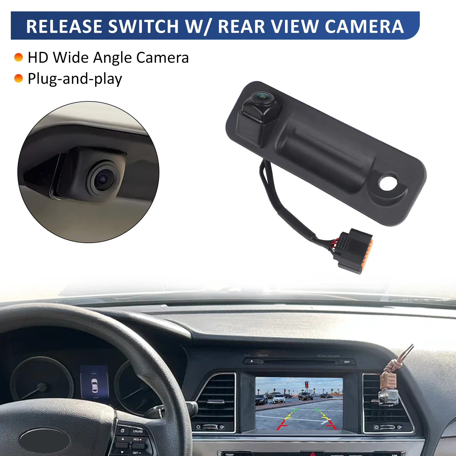 95760-E6201 Rear View Camera Reverse Park Assist Backup Camera For 2015-2017 Hyundai Sonata 95760E6201 95760-C2101 95760-C1100
95760-E6201 Rear View Camera Reverse Park Assist Backup Camera For 2015-2017 Hyundai Sonata 95760E6201 95760-C2101 95760-C1100