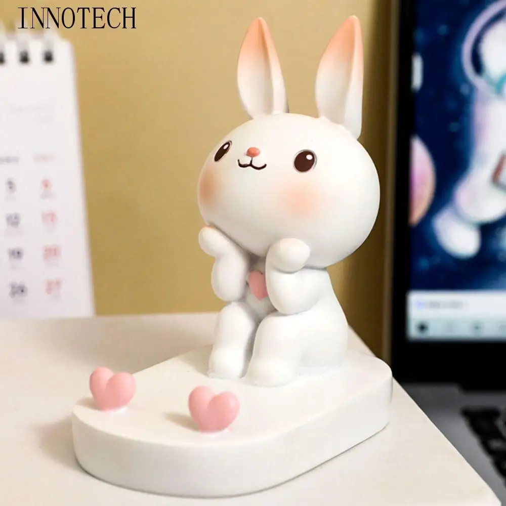 Подставка для телефона из смолы с кроликом, противоскользящая статуя, держатель для мобильного телефона с изображением кошки, сделай сам, многофункциональный стол с изображением кошки, ленивый кронштейн
Подставка для телефона из смолы с кроликом, противоскользящая статуя, держатель для мобильного телефона с изображением кошки, сделай сам, многофункциональный стол с изображением кошки, ленивый кронштейн