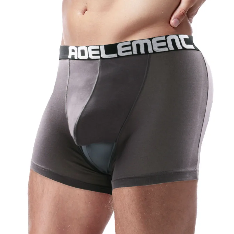 Men's underpants bullet separate spermatic cord shorts pouch vein scrotum to lift cranial sports boxers
Men's underpants bullet separate spermatic cord shorts pouch vein scrotum to lift cranial sports boxers