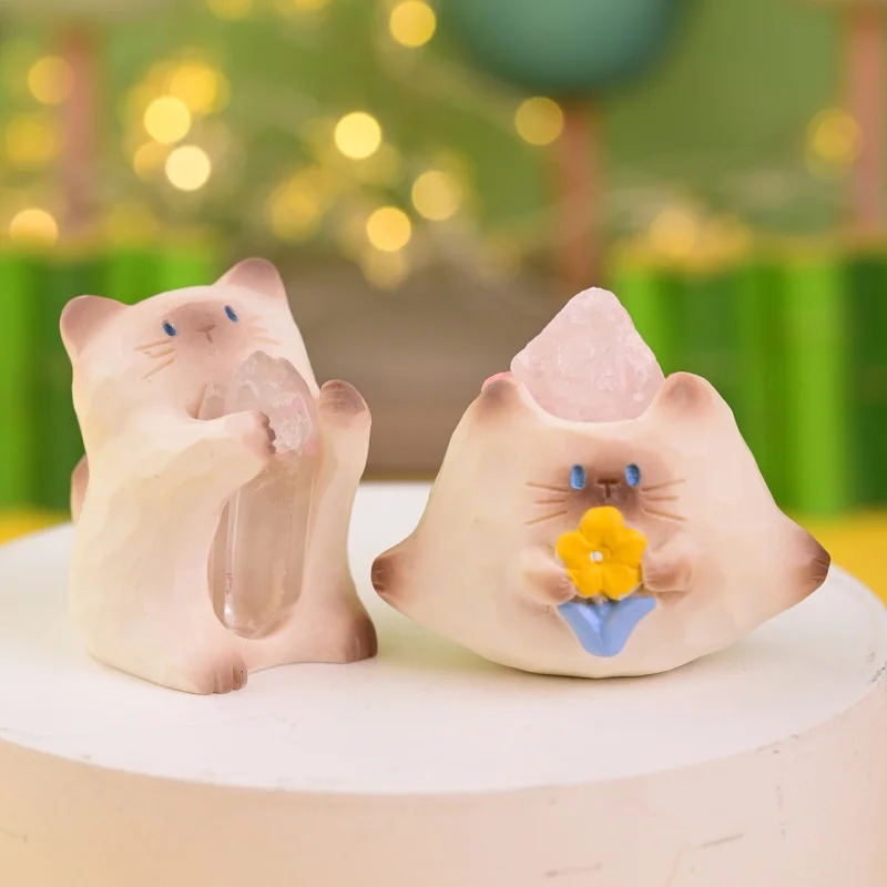 PAL Energy Crystal Blind Box Cat Design Натуральный кристалл Оригинальный камень Симпатичная фасоль Ding Настольный декор Идеальный подарок для девочки Модная игрушка
PAL Energy Crystal Blind Box Cat Design Натуральный кристалл Оригинальный камень Симпатичная фасоль Ding Настольный декор Идеальный подарок для девочки Модная игрушка