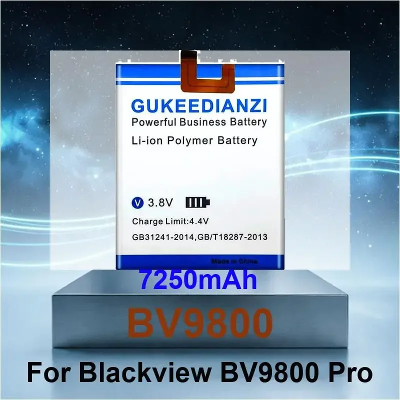 7250mAh BV9800 Mobile Phone Battery For Blackview BV9800 Pro High Capacity
7250mAh BV9800 Mobile Phone Battery For Blackview BV9800 Pro High Capacity