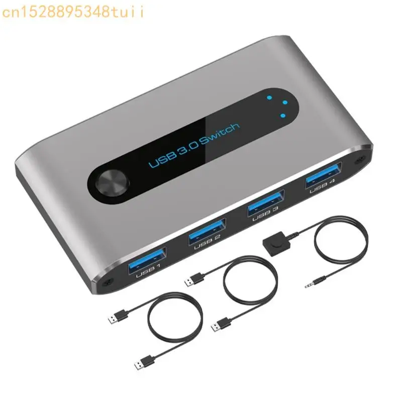 Y4QF Computer USB Switcher 2 In 4 Out Effortless Sharing of Four Devices For Multiple
Y4QF Computer USB Switcher 2 In 4 Out Effortless Sharing of Four Devices For Multiple