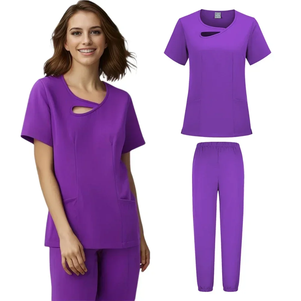 Unisex Medical Uniforms Men Women Nursing Clothes Beauty Costume Nurse Scrubs Sets Doctor Dentist Workwear Clinical Tops Pants
Unisex Medical Uniforms Men Women Nursing Clothes Beauty Costume Nurse Scrubs Sets Doctor Dentist Workwear Clinical Tops Pants