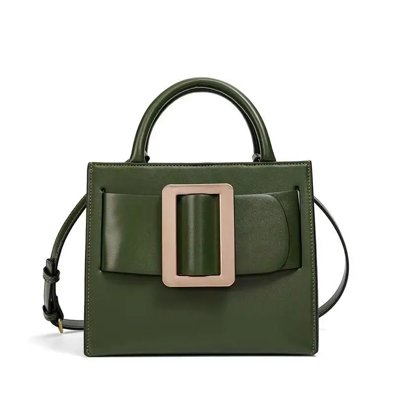 2025 New Genuine Vintage Square Bag for Women, Solid Color Top Handle Shoulder Crossbody, Extremely Textured and Chic
2025 New Genuine Vintage Square Bag for Women, Solid Color Top Handle Shoulder Crossbody, Extremely Textured and Chic