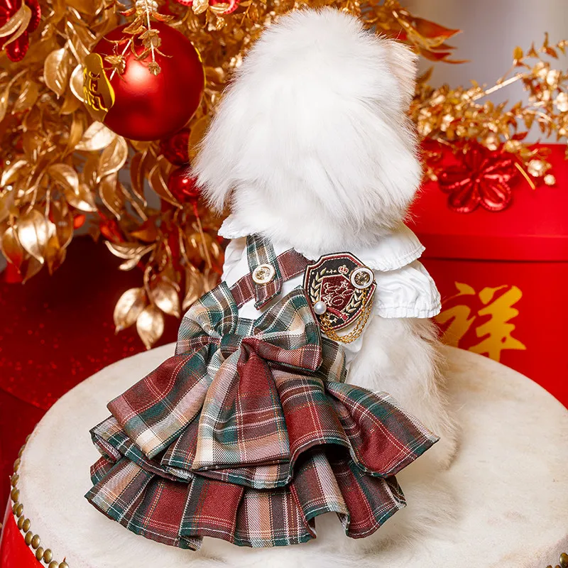 Cute Plaid Dog Costume Summer Dress for Girls Small to Medium Dogs Spring Skirt Cat Accessories Puppy Clothes
Cute Plaid Dog Costume Summer Dress for Girls Small to Medium Dogs Spring Skirt Cat Accessories Puppy Clothes