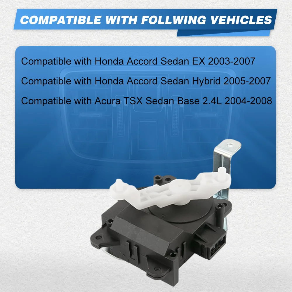 5 Pins HVAC Heater Blend Door Actuator For Honda Accord Sedan EX Hybrid Acura TSX Sedan Base 2.4L 79160-SDC-A41
5 Pins HVAC Heater Blend Door Actuator For Honda Accord Sedan EX Hybrid Acura TSX Sedan Base 2.4L 79160-SDC-A41