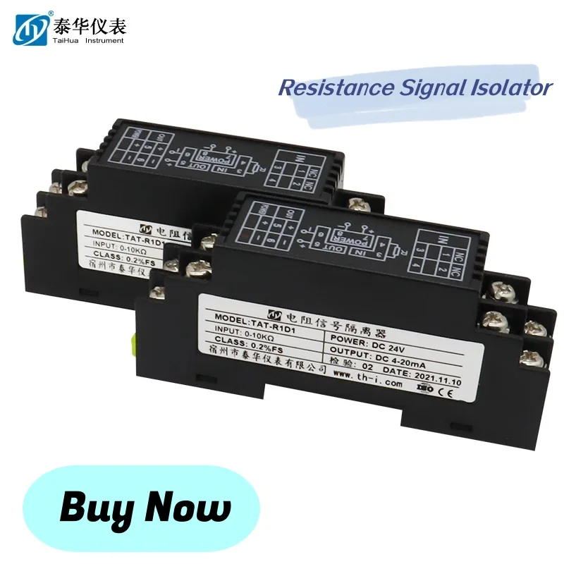 Rail-Mounted Industrial Resistor Signal Isolator: Wide Temp, High Accuracy, Anti-Interference for Stable Resistance Isolation
Rail-Mounted Industrial Resistor Signal Isolator: Wide Temp, High Accuracy, Anti-Interference for Stable Resistance Isolation