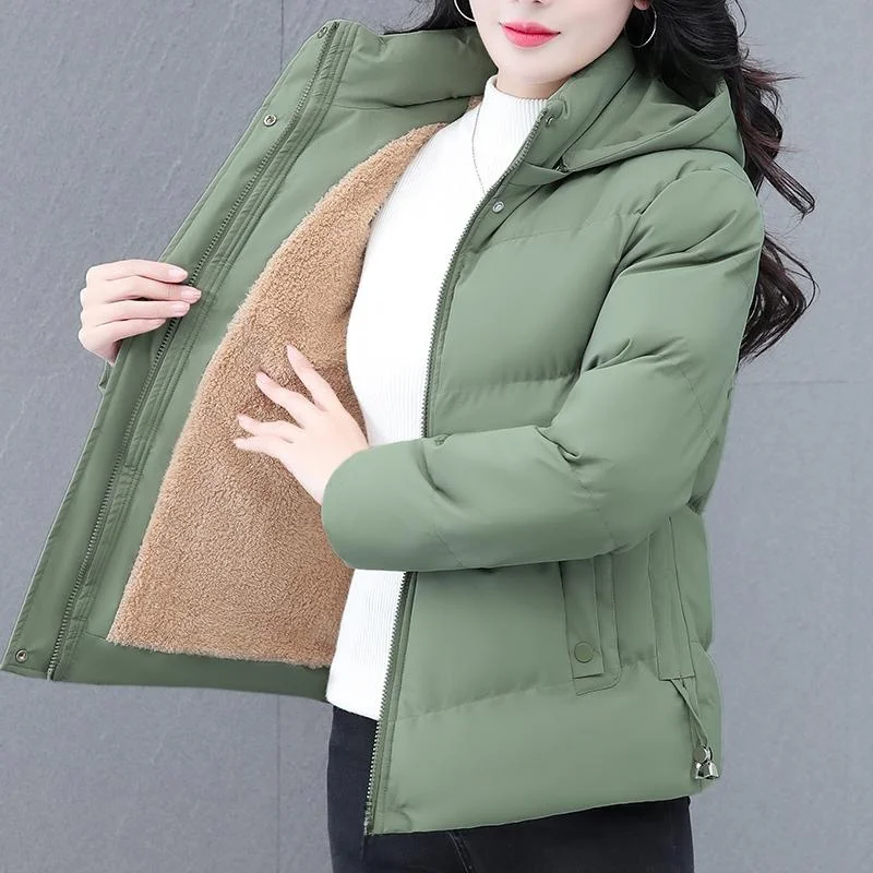 Thiened Fce Women's Jaet Winter New Sle Mom's Winter Clothes ort Quilted Stand Collar down Cotton Coat for 40-49 Y...
Thiened Fce Women's Jaet Winter New Sle Mom's Winter Clothes ort Quilted Stand Collar down Cotton Coat for 40-49 Y...