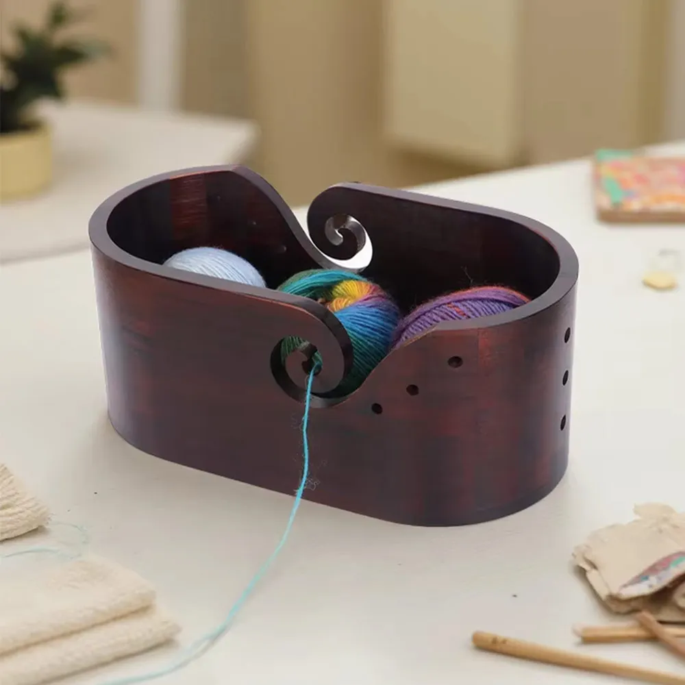 Yarn Bowl Knitted With Holes Yarn Bowl Crochet Hook Handmade Yarn Storage Bowl For DIY Knitting Tools
Yarn Bowl Knitted With Holes Yarn Bowl Crochet Hook Handmade Yarn Storage Bowl For DIY Knitting Tools