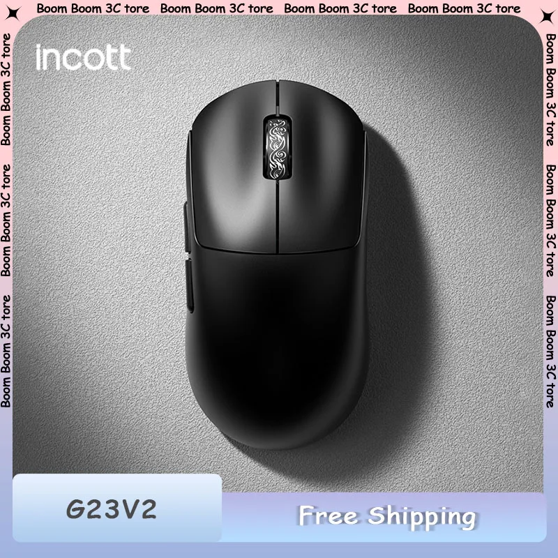 Incott G23V2 Tri Mode Wireless Mouse 2.4G Bluetooth 8K PAW3395 Gaming Mouse Gasket Ergonomic Lightweight E-sports Office Mouse
Incott G23V2 Tri Mode Wireless Mouse 2.4G Bluetooth 8K PAW3395 Gaming Mouse Gasket Ergonomic Lightweight E-sports Office Mouse
