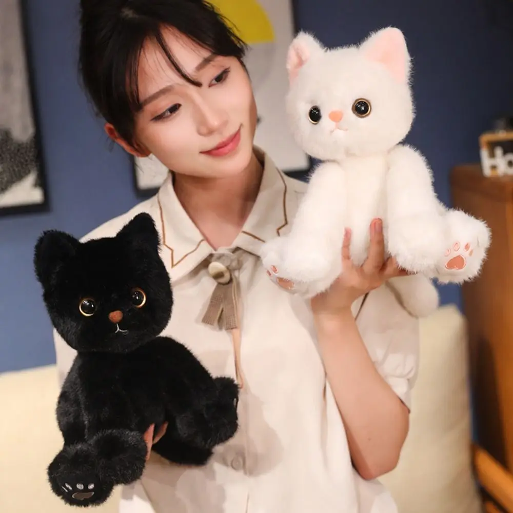 Сидящая кошка, плюшевая игрушка, толстая лапа, большие глаза, милые животные, плюшевая кукла, милая мягкая плюшевая подушка для кошек, детская подушка
Сидящая кошка, плюшевая игрушка, толстая лапа, большие глаза, милые животные, плюшевая кукла, милая мягкая плюшевая подушка для кошек, детская подушка