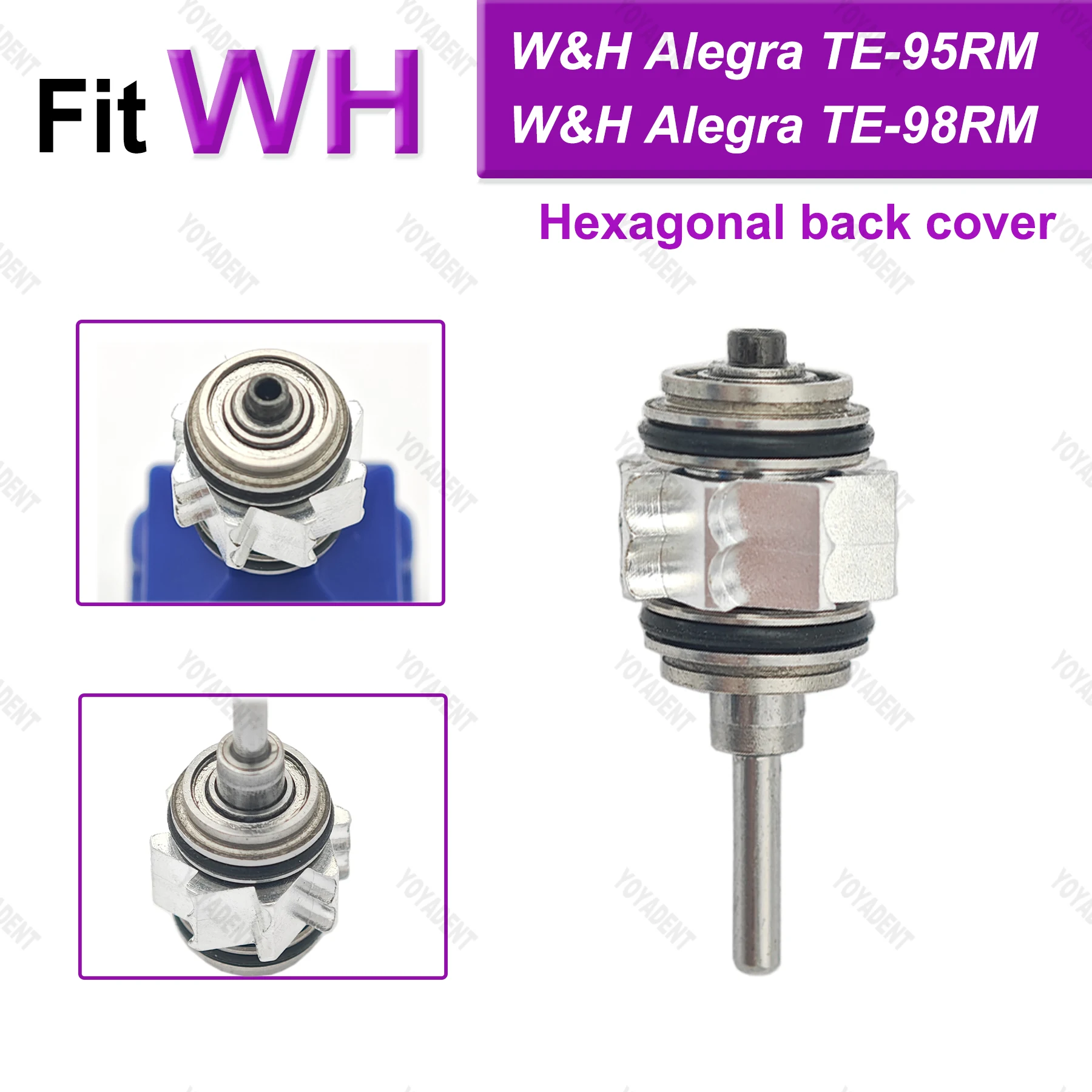 Fit W&H TE-95RM/TE-98-LQ Handpiece Dental Turbine Cartridge Air Rotor High Speed Handpiece Rotor Dentistry Handpiece Products
Fit W&H TE-95RM/TE-98-LQ Handpiece Dental Turbine Cartridge Air Rotor High Speed Handpiece Rotor Dentistry Handpiece Products