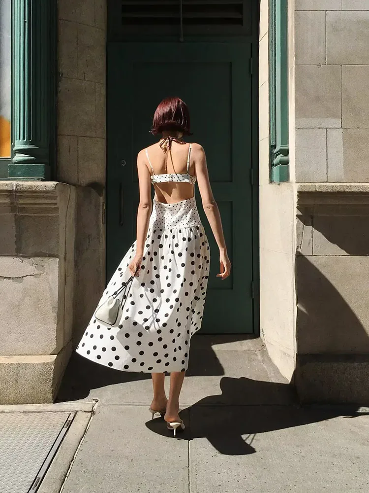 Summer 2026 New Fashion Polka Dot round Neck Midi Dress Women's Dress 3152359 070 Elegant Performance Gown Arrival
Summer 2026 New Fashion Polka Dot round Neck Midi Dress Women's Dress 3152359 070 Elegant Performance Gown Arrival
