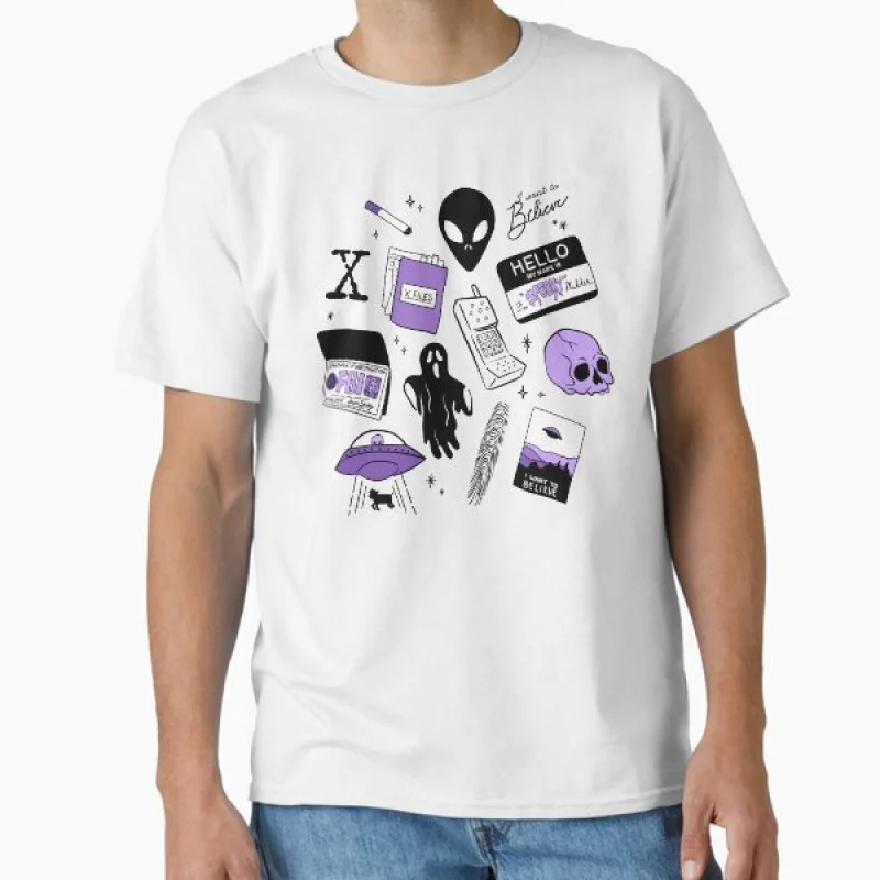 0305 Vintage Sci fi tv series The X Files Trust No One Gift t shirt Retro Alien movie Graphic clothes All size tops S-6XL
0305 Vintage Sci fi tv series The X Files Trust No One Gift t shirt Retro Alien movie Graphic clothes All size tops S-6XL