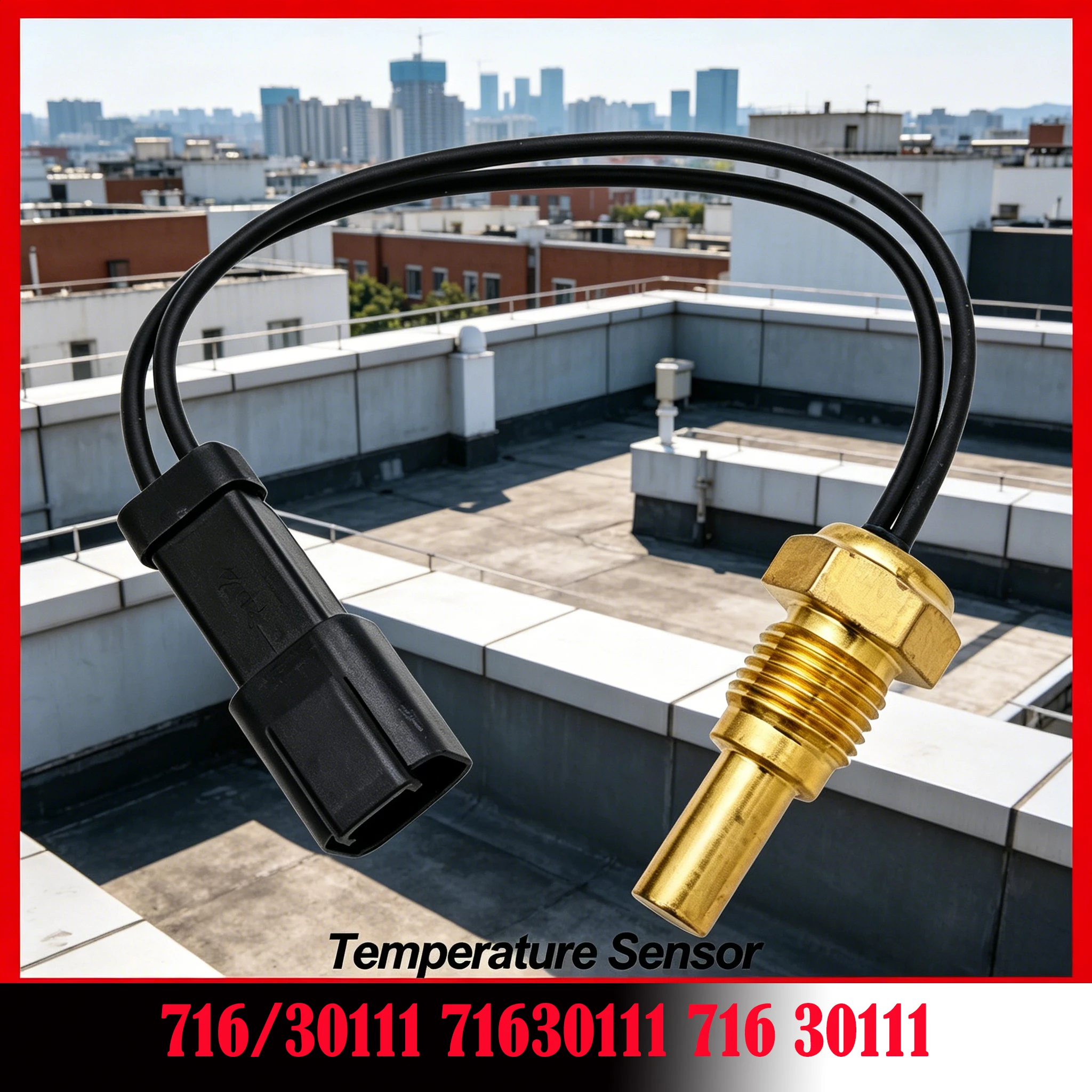 Temperature Sensor 716/30111 71630111 716 30111 for JCB Engine 444 716-30111
Temperature Sensor 716/30111 71630111 716 30111 for JCB Engine 444 716-30111