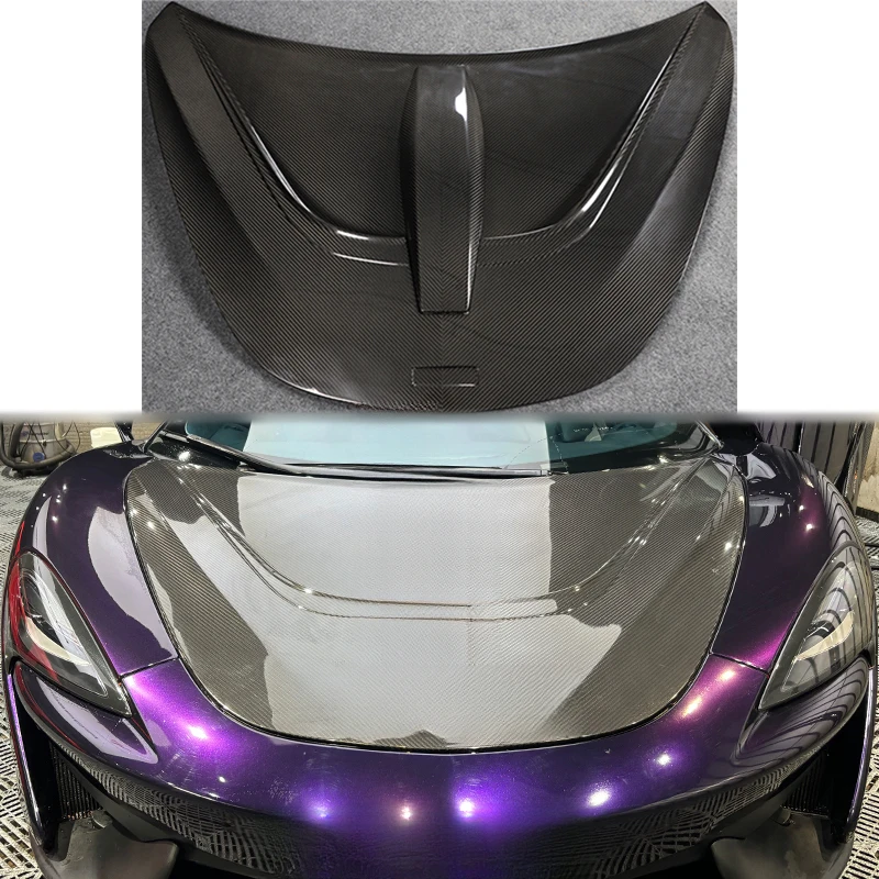 High Quality Carbon Fiber Engine Hood Black Bolt-On for 540 570 600LT 2015-2019
High Quality Carbon Fiber Engine Hood Black Bolt-On for 540 570 600LT 2015-2019
