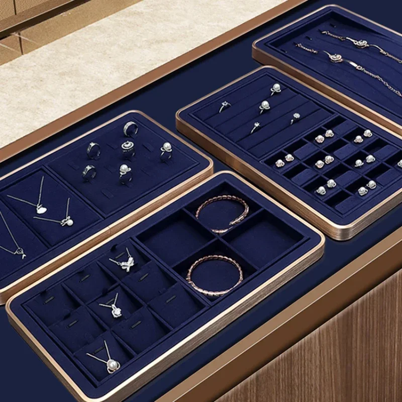 Blue microfiber metal jewelry tray jewelry display window jewelry viewing tray bracelet necklace earring ring viewing tray
Blue microfiber metal jewelry tray jewelry display window jewelry viewing tray bracelet necklace earring ring viewing tray