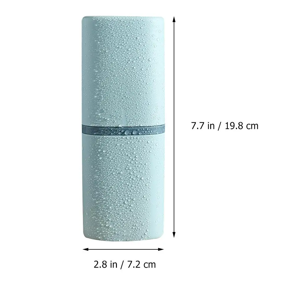 2 Pcs Toothbrush Storage Case Premium Material Durable Compact Home Travel Fine Workmanship Beautiful Round Corner
2 Pcs Toothbrush Storage Case Premium Material Durable Compact Home Travel Fine Workmanship Beautiful Round Corner
